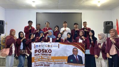 Pengabdian di Desa Tinelo, Mahasiswa KKN UNG Ditantang Inovasi Digital dan Lingkungan