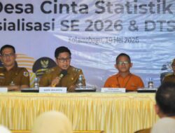 Pemkot Kotamobagu Dukung Penguatan Data Desa Lewat Pencanangan Desa Cinta Statistik