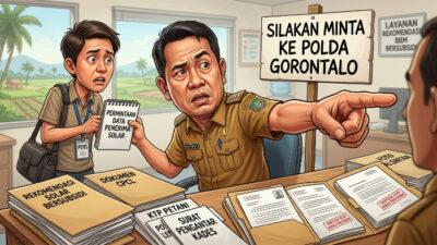 Agak Lain, Data Penerima Solar Bersubsidi di Gorut Malah Diarahkan ke Polda