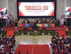 Sebanyak 700 Wisudawan UNG Resmi Dikukuhkan, Rektor Sampaikan Pesan Harapan