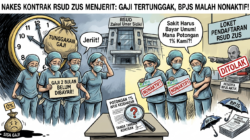 Nakes Kontrak RSUD ZUS Menjerit, Gaji Tertunggak Dua Bulan, BPJS Malah Nonaktif
