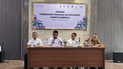 Perkuat Tata Kelola Data, Pemprov dan Pemkab Gorontalo Integrasikan Portal Data