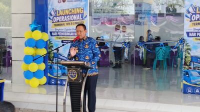 Launching Terminal AKDP Limboto, Gubernur Gorontalo Tekankan Ketertiban dan Kebersihan
