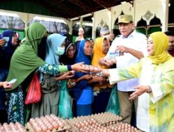 Langkah Konkret Gusnar–Idah Hadapi Kemarau: Pasar Murah, Bantuan UMKM dan Air Bersih