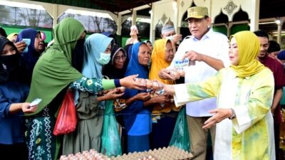 Langkah Konkret Gusnar–Idah Hadapi Kemarau: Pasar Murah, Bantuan UMKM dan Air Bersih