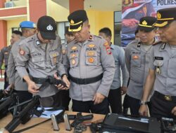 Puluhan Senjata Api di Polres Bolmut Diperiksa, Temuan Minor Terungkap