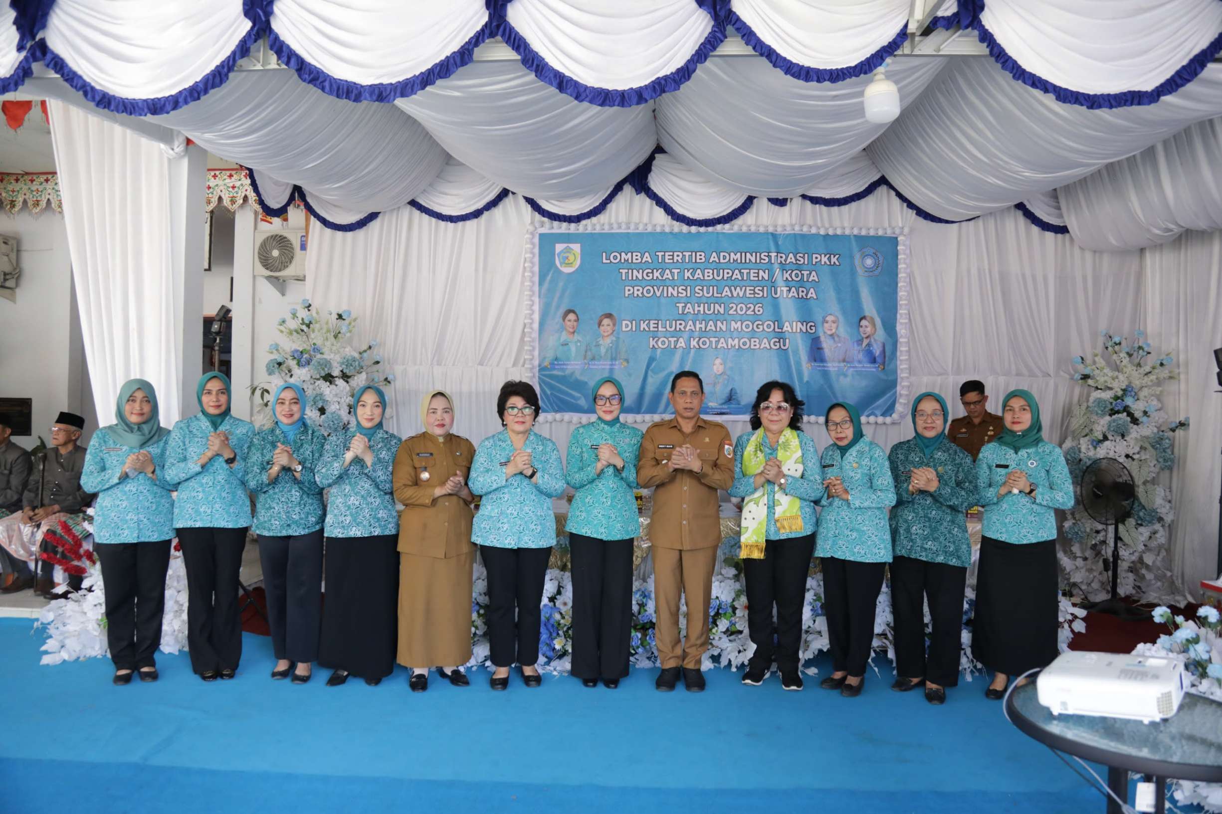 Weny Gaib Sambut Tim Penilai Lomba PKK Sulut, Lima Wilayah Kotamobagu Jadi Sasaran Penilaian