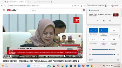 Idah Syahidah Paparkan Persoalan Pertanahan Gorontalo di RDP Komisi II DPR RI