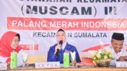 Muscam ke-III PMI Gorut Digelar, Nurjanah Dorong PMI Perkuat Aksi Kemanusiaan