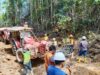 Atasi Kebakaran Hutan di Bone Bolango, Tim Gabungan PT GM Buat Firebreak
