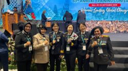 Wakili Polda Gorontalo, Brigadir Putri Baby Juliet Tampil di Forum Internasional IAWP 2026