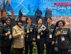Wakili Polda Gorontalo, Brigadir Putri Baby Juliet Tampil di Forum Internasional IAWP 2026