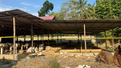 Krimsus Polda Gorontalo Amankan Sembilan Orang Terkait Pengolahan Emas Tanpa Izin di Bone Bolango