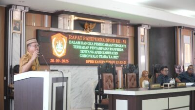 Bupati Gorut Minta APBD 2027 Fokus Program Nasional dan Buka Peluang Tambahan Dana Pusat