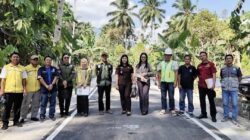 Total Anggaran Rp 2,9 Miliar, Proyek Rekonstruksi Jalan Ampera Moyag Rampung 100 Persen