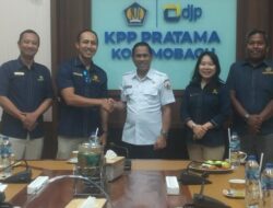 Weny Gaib Datangi KPP Pratama Kotamobagu, Sinkronkan Data Perpajakan
