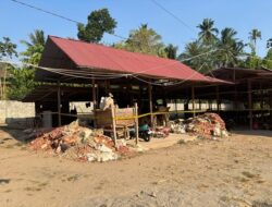 Krimsus Polda Gorontalo Pasang Garis Polisi di Lokasi Pengolahan PETI Suwawa Bone Bolango
