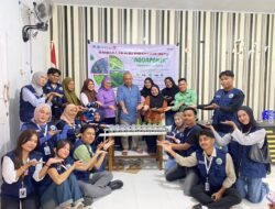 Dukung Ketahanan Pangan, Mahasiswa KKN Tematik Kenalkan Akuaponik Rumah Tangga di Desa Bube Baru