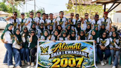 Tampil Kompak, Alumni 2007 Curi Perhatian di Reuni Akbar SMAN 1 Kwandang