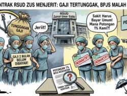 Nakes Kontrak RSUD ZUS Menjerit, Gaji Tertunggak Dua Bulan, BPJS Malah Nonaktif