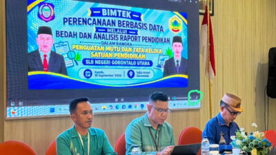 Bedah Rapor Pendidikan, SLB Negeri Gorontalo Utara Siapkan RKA BOSP Kinerja