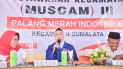 Muscam ke-III PMI Gorut Digelar, Nurjanah Dorong PMI Perkuat Aksi Kemanusiaan