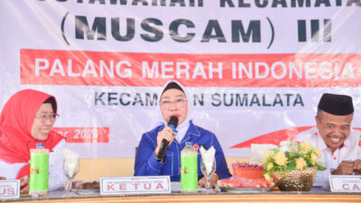 Muscam ke-III PMI Gorut Digelar, Nurjanah Dorong PMI Perkuat Aksi Kemanusiaan