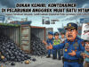 Bukan Kemiri, Dua Kontainer di Pelabuhan Anggrek Muat Batu Hitam