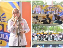 Wabup Nurjanah dan KNPI Gorut Sulut Semangat Wirausaha dari Secangkir Kopi