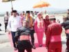 Kapolda Gorontalo Baru Disambut Prosesi Adat Mopotilolo di Bandara Djalaluddin