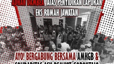 ​Dugaan Kriminalisasi Wali Kota, AMKGB Desak Dirreskrimsus Polda Gorontalo Mundur