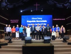 Lewat Minggu Kasih, Kapolda Gorontalo Ajak Jemaat Gereja Eklesia Jadi Mitra Polri Jaga Kamtibmas