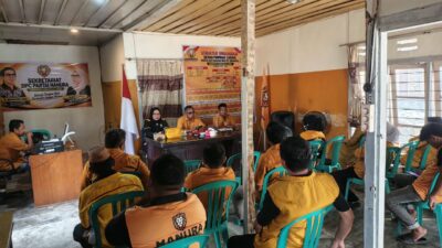 Ridwan Riko Arbie Tekankan Konsolidasi, Hanura Gorut Mulai Perkuat Barisan