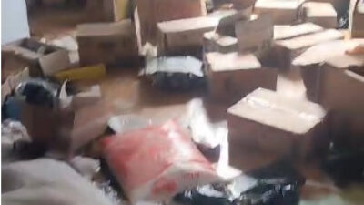 Diduga Manfaatkan Jeda Shalat Jumat, Oknum Massa Aksi di Suwawa Timur Jarah Gudang Logistik PT GM