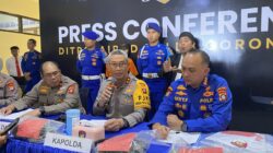 Polda Gorontalo melalui Ditpolair Bongkar Pengiriman 44 Ton Batu Hitam Diduga Galena, Satu Tersangka Ditetapkan