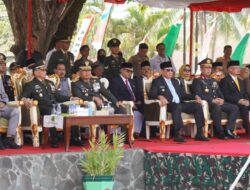 Gubernur Gorontalo Hadiri Upacara HUT ke-81 TNI di Taruna Remaja