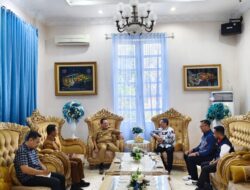 Gubernur Gusnar Terima Audiensi Sekjen Perindo, Ini yang Dibahas