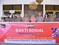 Peringati Hari Jadi Humas Polri, Kombes Pol Marupa Sagala Pimpin Langsung Baksos di Tibawa