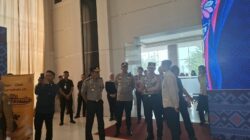 Kapolda Gorontalo Monitoring Pengamanan Kunjungan Kerja Ibu Selvi Gibran Rakabuming