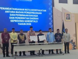 Biro Pemkesra Fasilitasi Kerja Sama Pemprov Gorontalo dan Badan Bahasa, Perkuat Pelestarian Bahasa Daerah