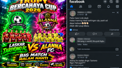 ALANA FC Tumbang di Kandang Tuan Rumah, Dugaan Main Mata Ramai Dibicarakan