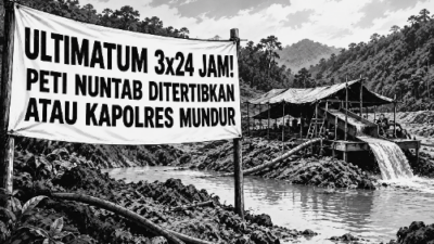 Aliansi Penambang Rakyat BMR Desak PETI Nuntab Ditertibkan