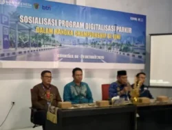 Gandeng BI dan BTN, Dishub Kota Gorontalo Sosialisasi Pembayaran Parkir Nontunai