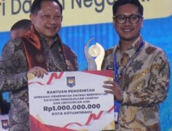 Kotamobagu Raih Apresiasi Regional Sulawesi untuk Pengelolaan Sampah dan Lingkungan